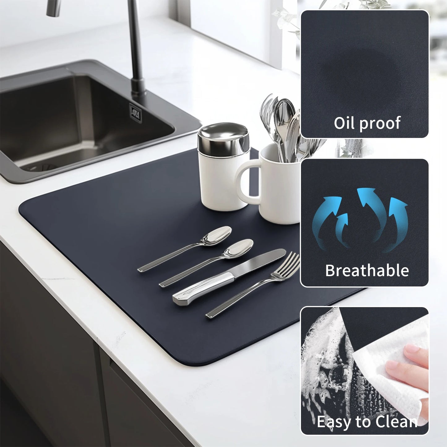 Tapete absorbente de cocina Forhia SecoZen
