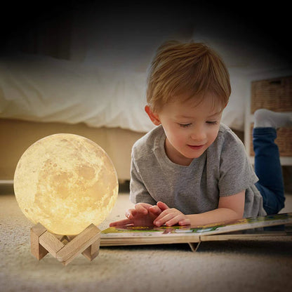 Lunalux Forhia — Lámpara 3D Recargable de 16 Colores